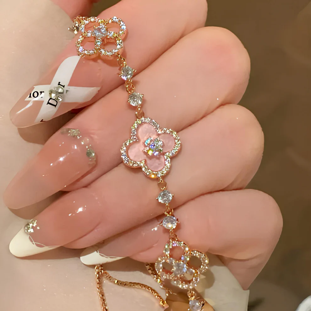 Bracelet Clover Sakura - Shayning™✨