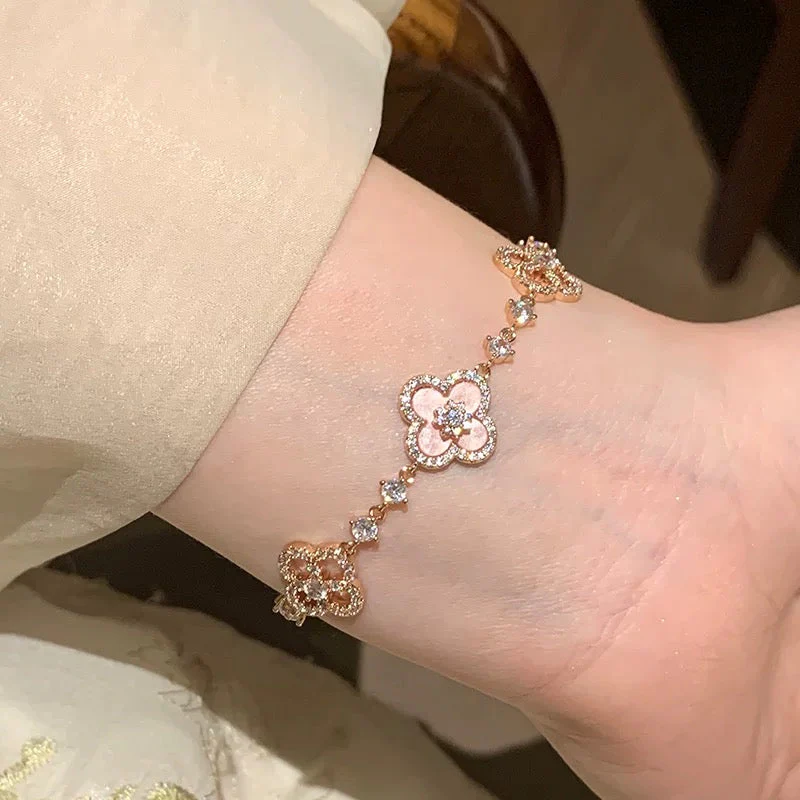 Bracelet Clover Sakura - Shayning™✨
