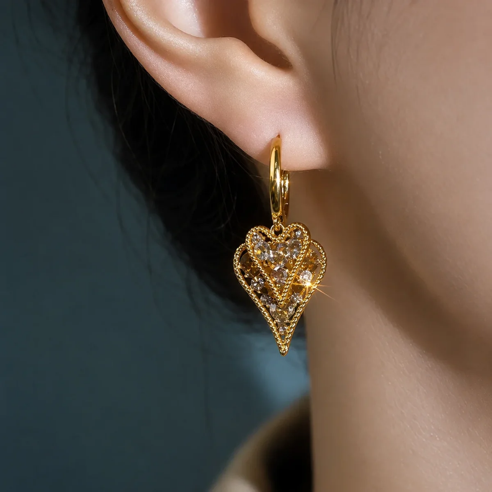 Boucles d'oreilles Endless Lover - Shayning™ 🟣✨