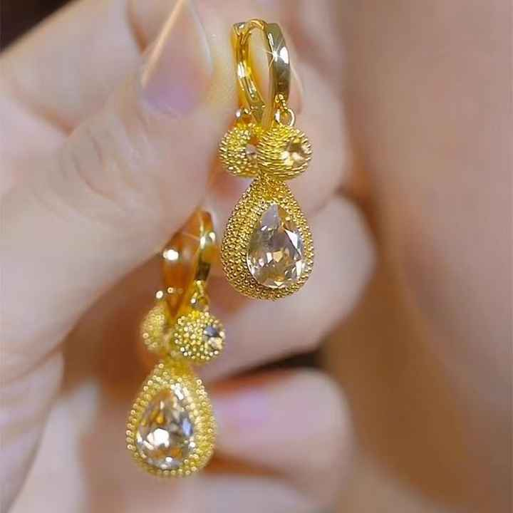 Boucles d'oreilles pendante Gouttes de Sirène - Shayning™ ✨