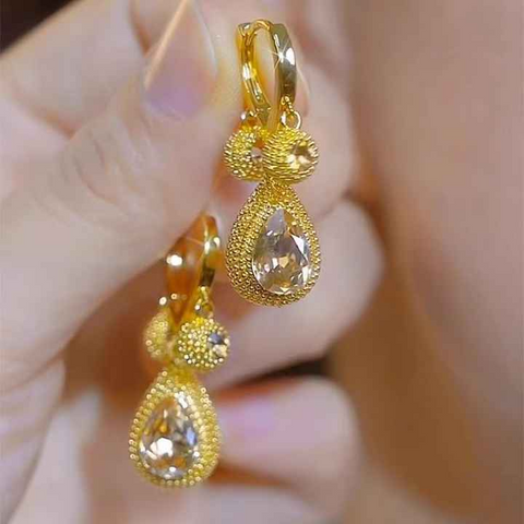 Boucles d'oreilles pendante Gouttes de Sirène - Shayning™ ✨