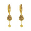 Boucles d'oreilles pendante Ophélia Dorée - Shayning™✨