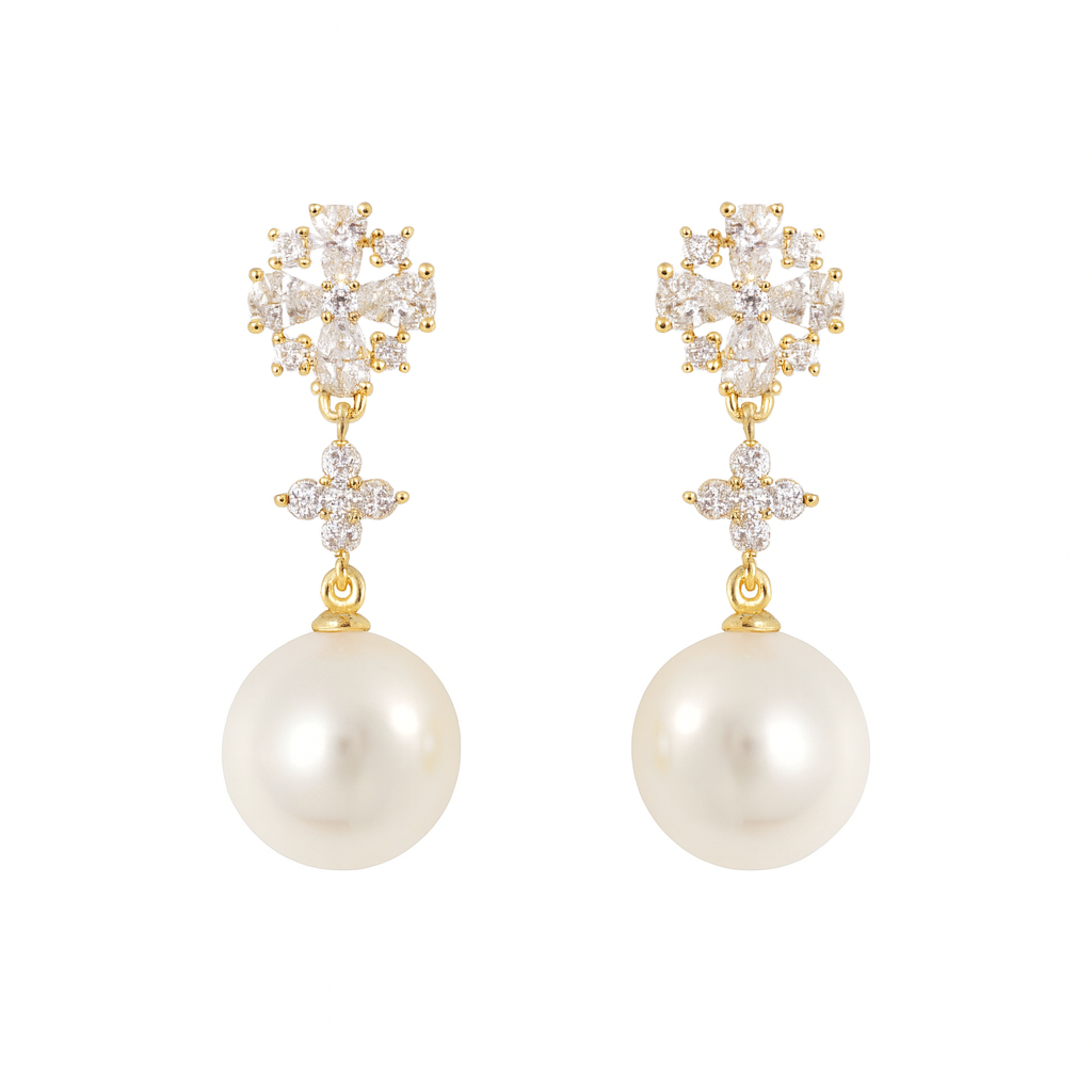Boucles d'oreilles Perle Éclat Baroque - Shayning™ 🟣✨