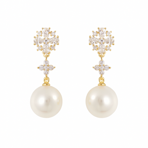 Boucles d'oreilles Perle Éclat Baroque - Shayning™ 🟣✨