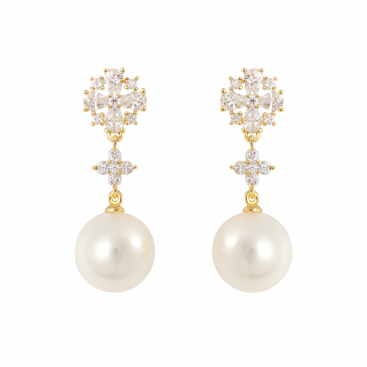 Boucles d'oreilles Perle Éclat Baroque - Shayning™ 🟣✨