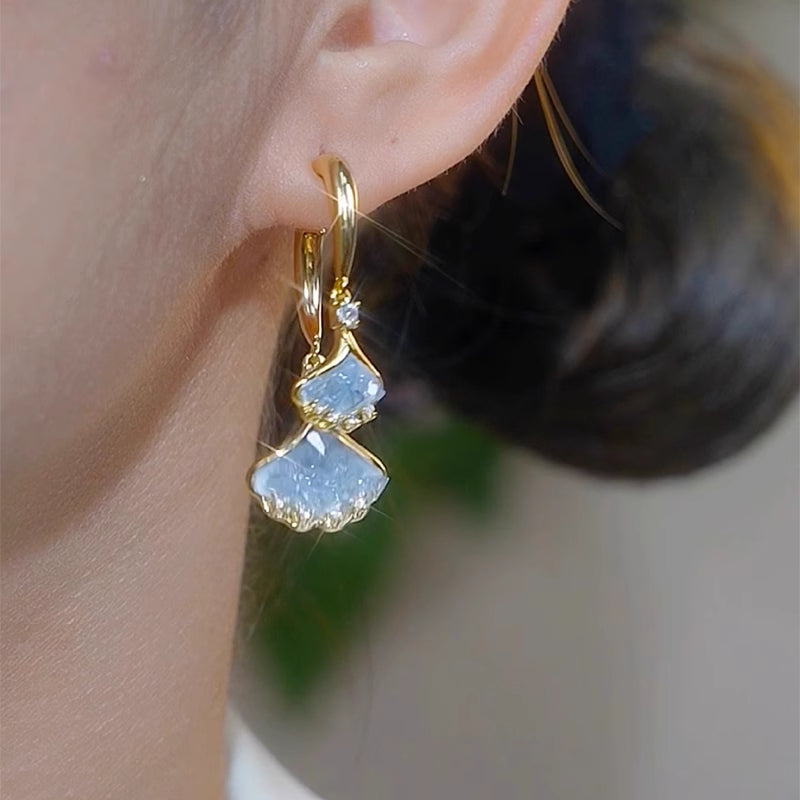 Boucles d'oreilles coquillages pendantes - Shayning™ 🟣✨